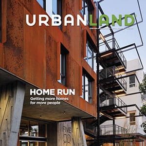 cover image of urban land magazine