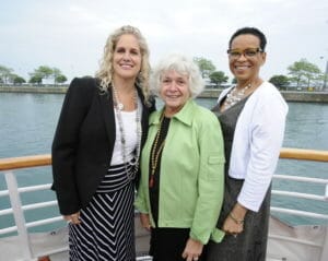 From left: Karin Kraai, Goldie W. Miller, and Colette English Dixon