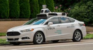 An Uber driverless vehicle. Photo courtesy of Uber. 