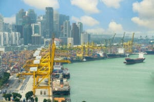 Singapore is a critical logistics hub for the entire Asia Pacific region. 