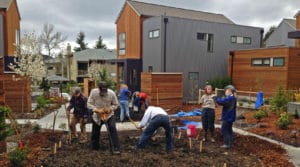 Grow Community in Bainbridge Island was designed according to the One Planet Living standard. 