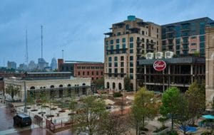 The Cellars, a 10 story, 122-unit rental residential project, caters to a new rental market not previously served in San Antonio. Credit: Nick Simonite