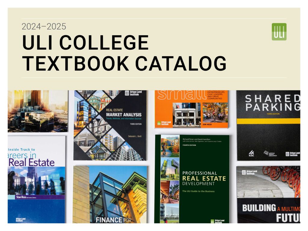 Download the 2024-2025 ULI College Textbook Catalog